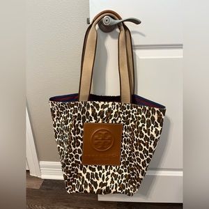 EUC Tory Burch Canvas Bag